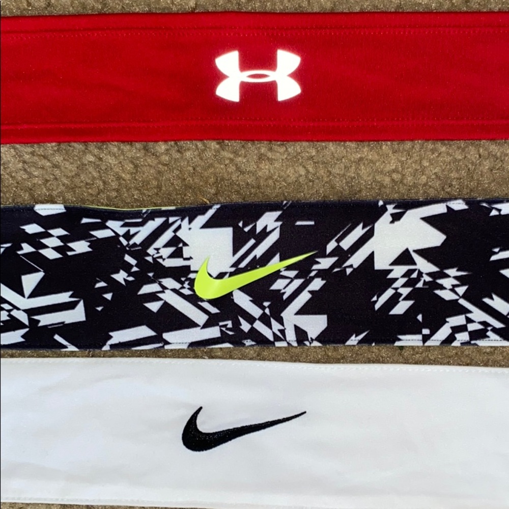 3 Name Brand Head Wraps - Headbands - Sweatbands